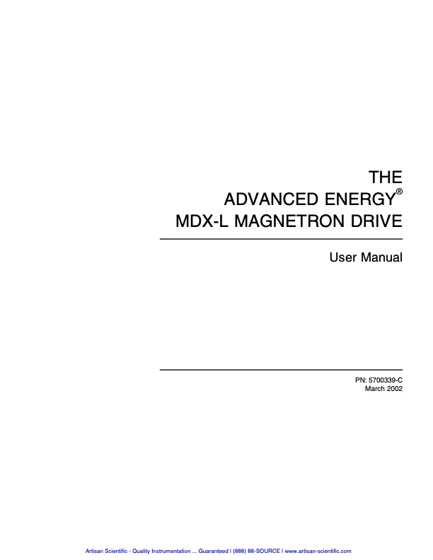 AE_MDX-L Series Manual.pdf Cover