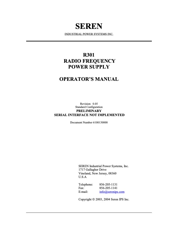 R301_Manual.pdf Cover