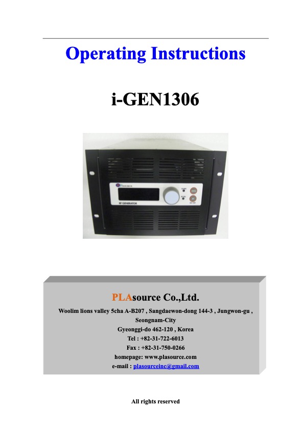 i-GEN1306 Manual.pdf Cover